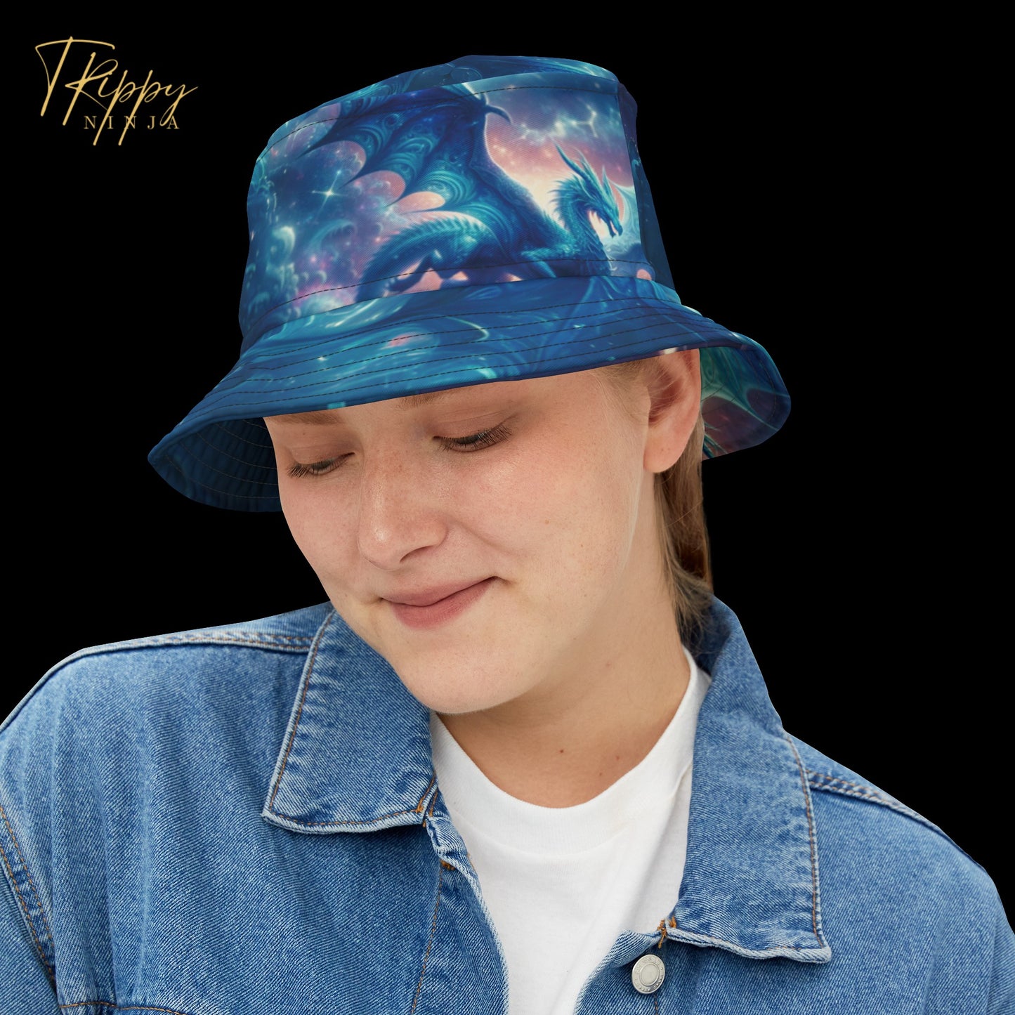 Celestial Dragon Bucket Hat (Bonsai x TrippyNinja Collab)