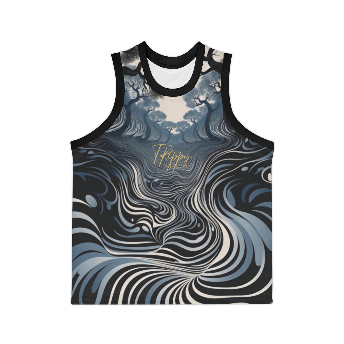 Trippy Tiger Basketball Jersey