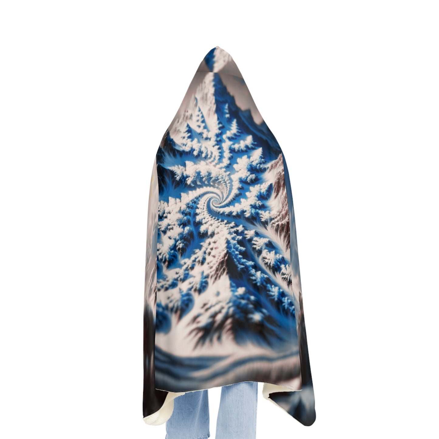 Colorado Fractal Vibes Snuggle Blanket