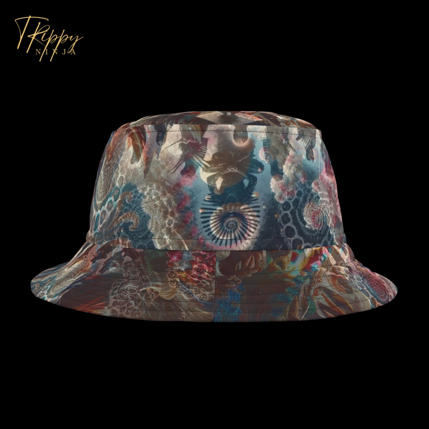 Candy Dreamscape Ninja Chessboard Bucket Hat