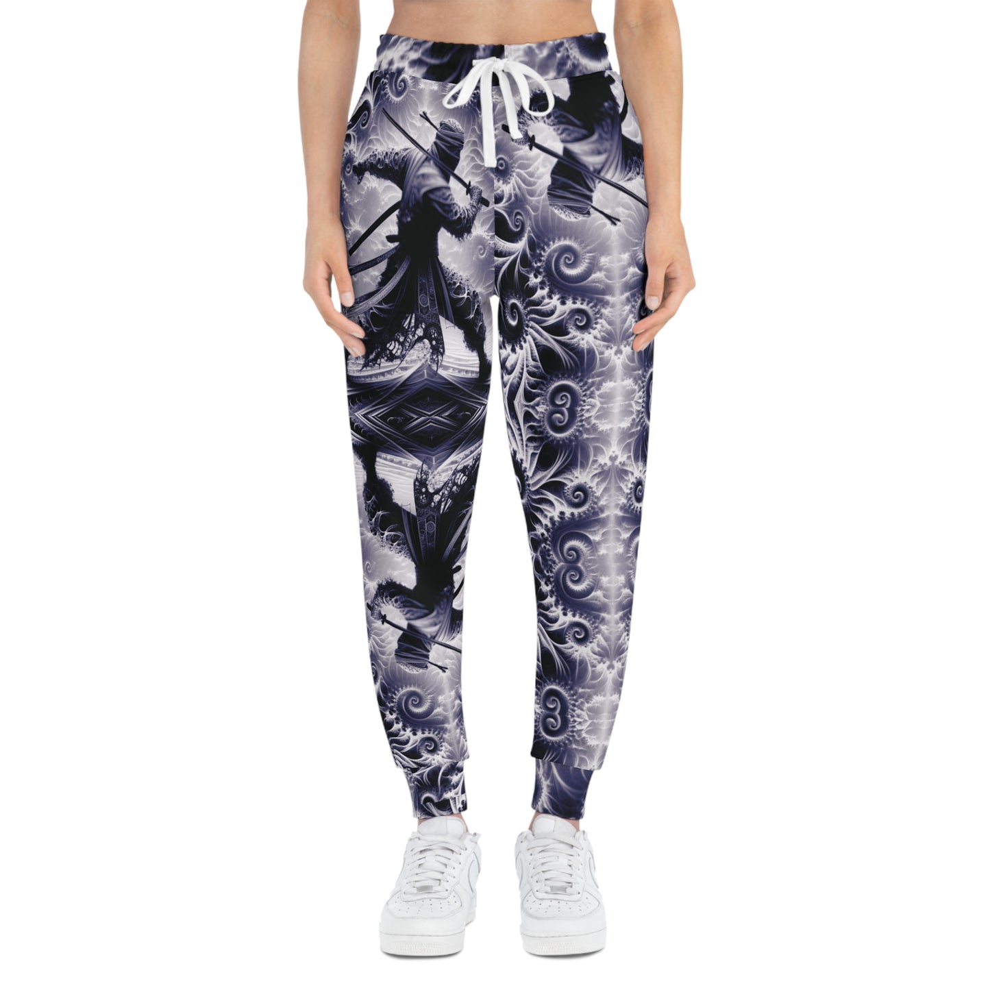 Trippy Fractal Ninjas Joggers