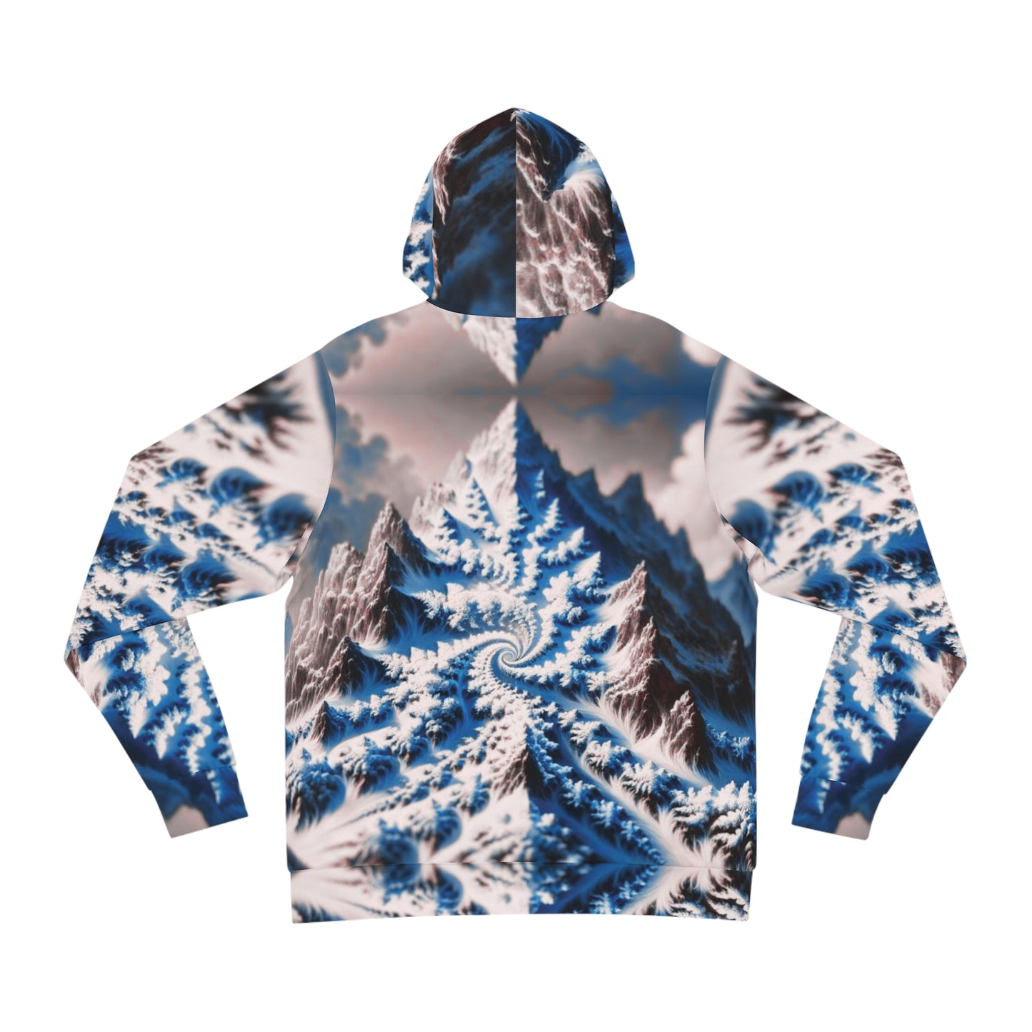 Colorado Fractal Vibes Fashion Hoodie