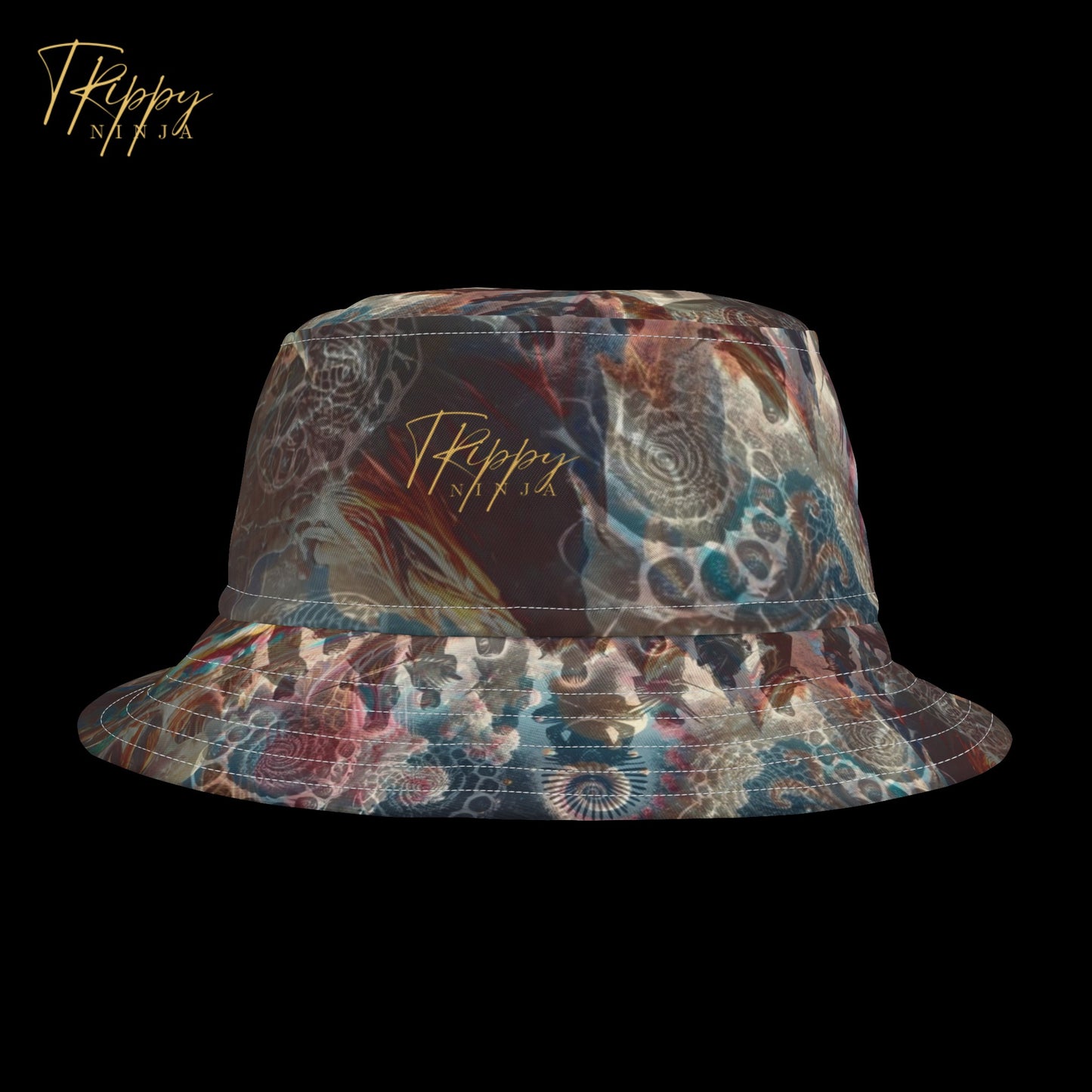 Candy Dreamscape Ninja Chessboard Bucket Hat