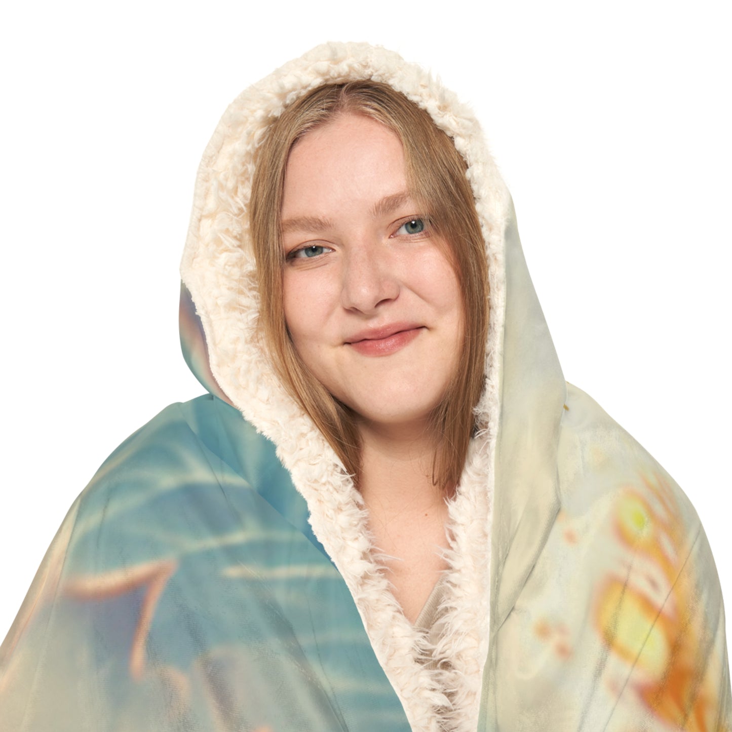 Light Ninja Dreamscape Hooded Blanket