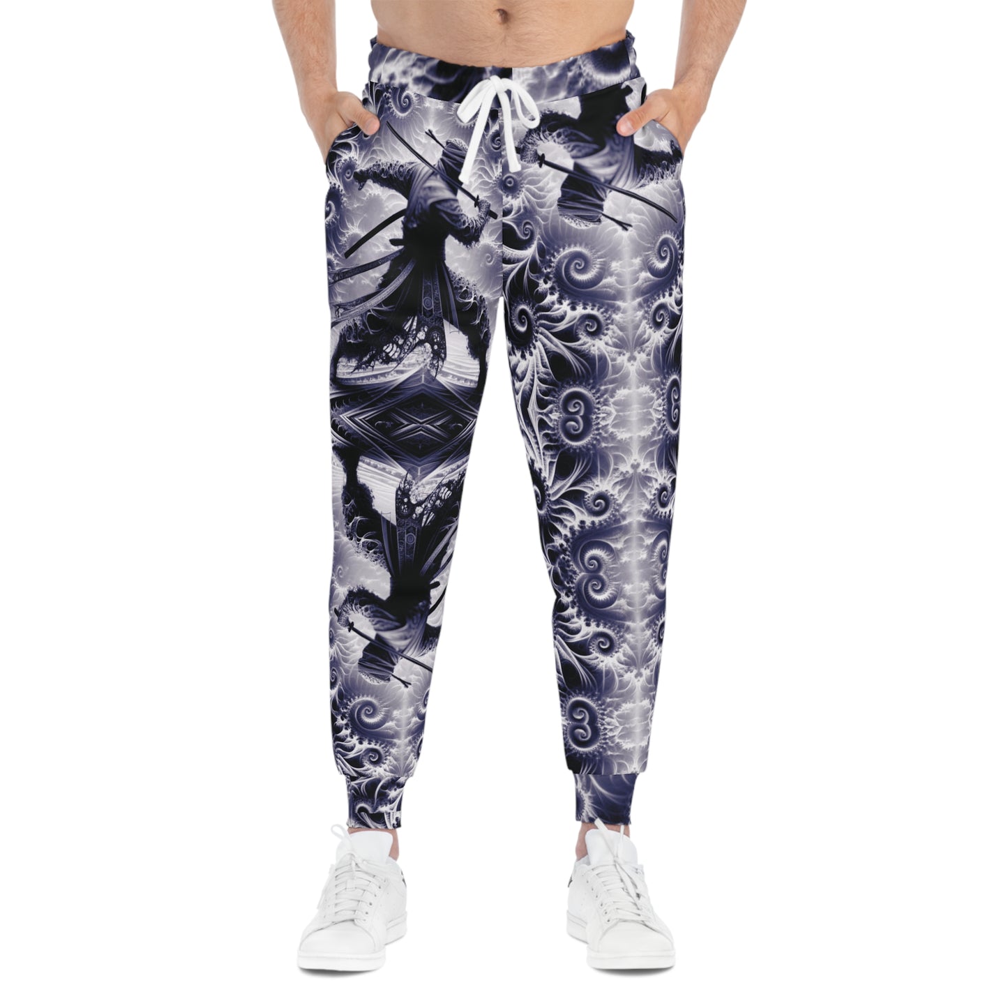 Trippy Fractal Ninjas Joggers