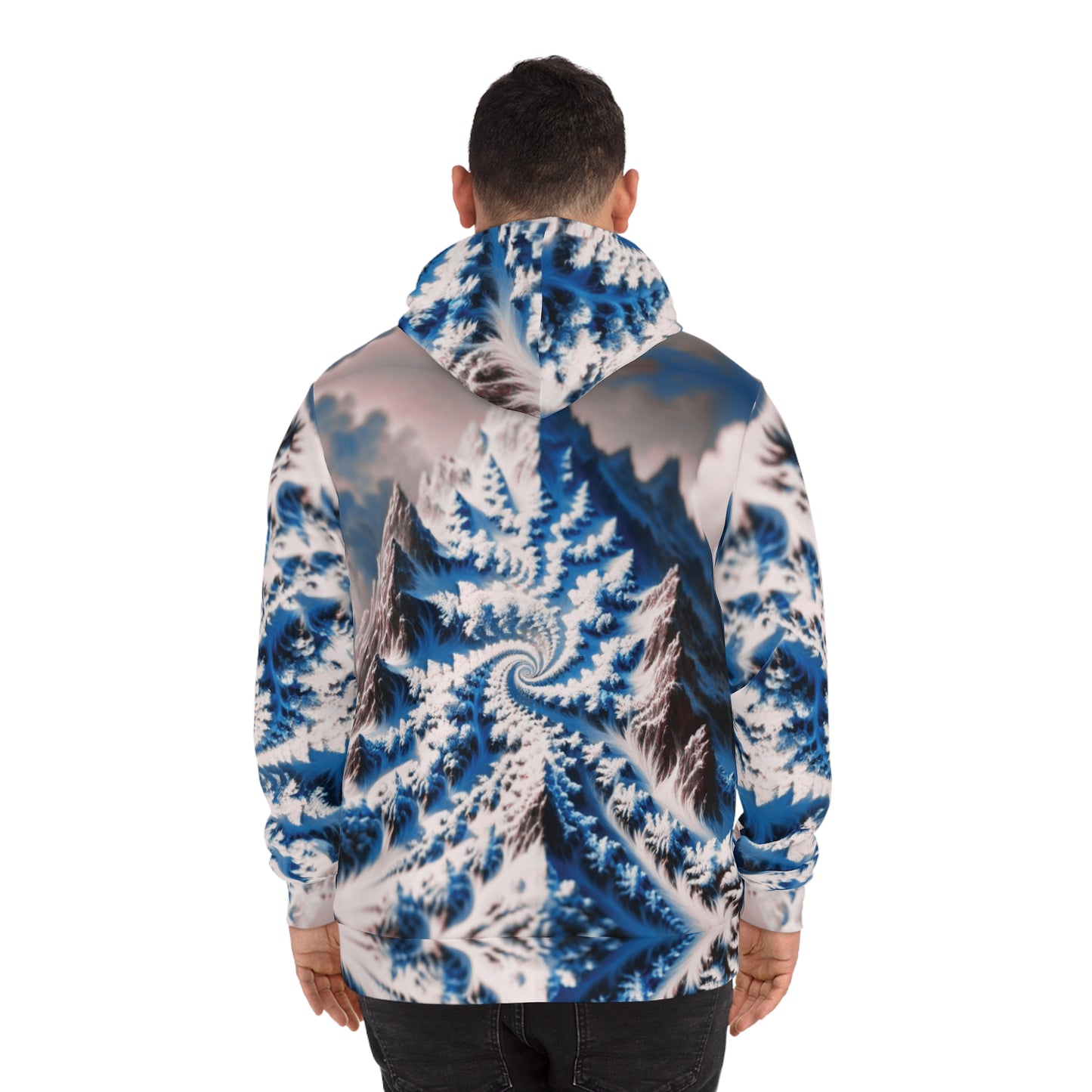 Colorado Fractal Vibes Fashion Hoodie