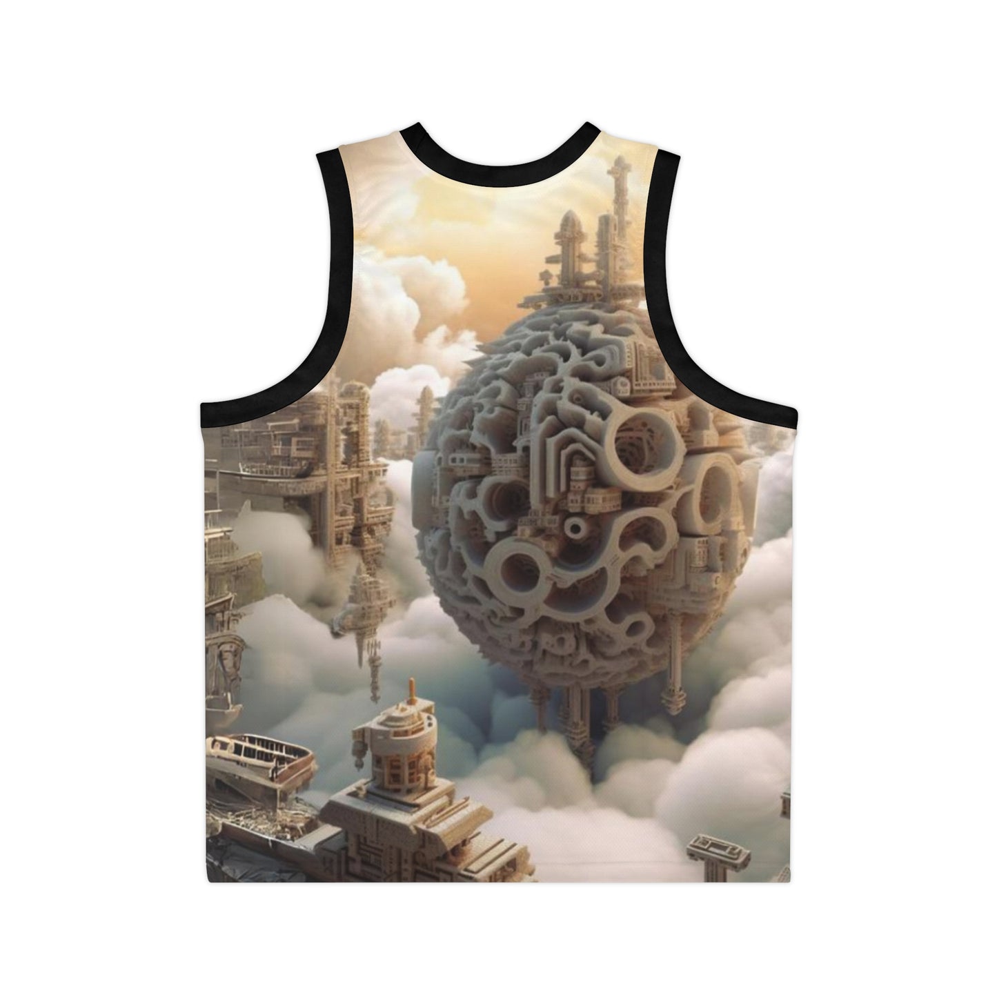 Above The Clouds Basketball Jersey