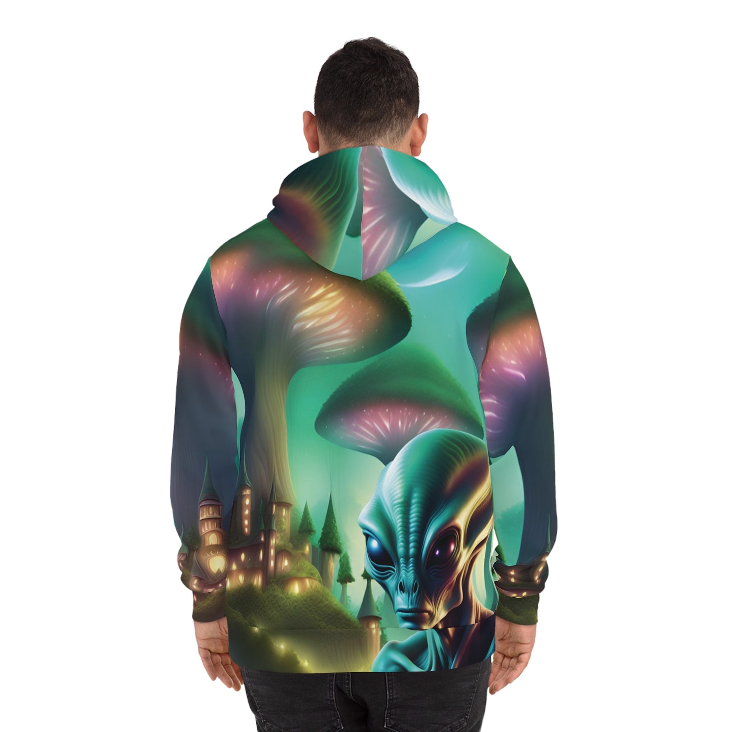 Alien Mushroom People Fashion Hoodie