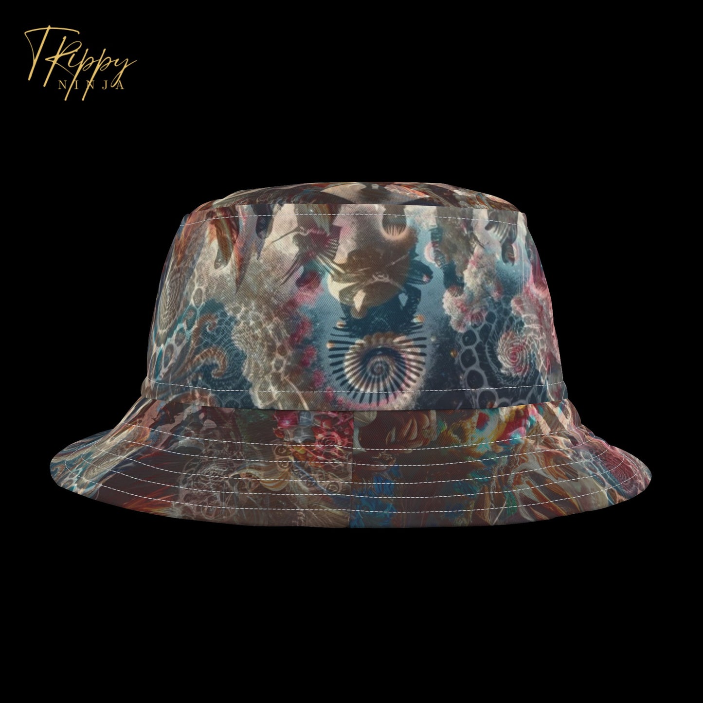 Candy Dreamscape Ninja Chessboard Bucket Hat