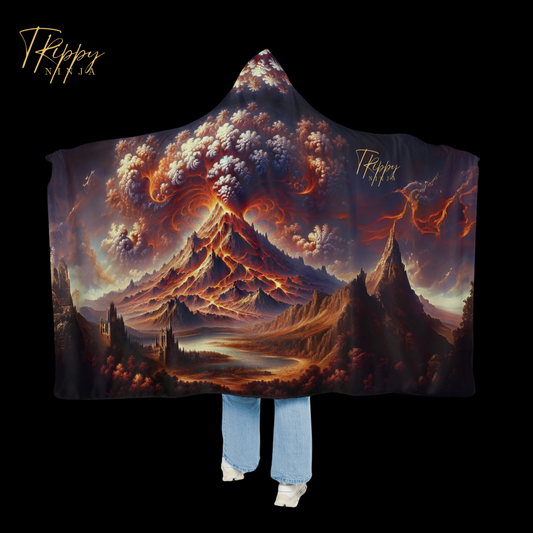 Volcano Vibes Snuggle Blanket