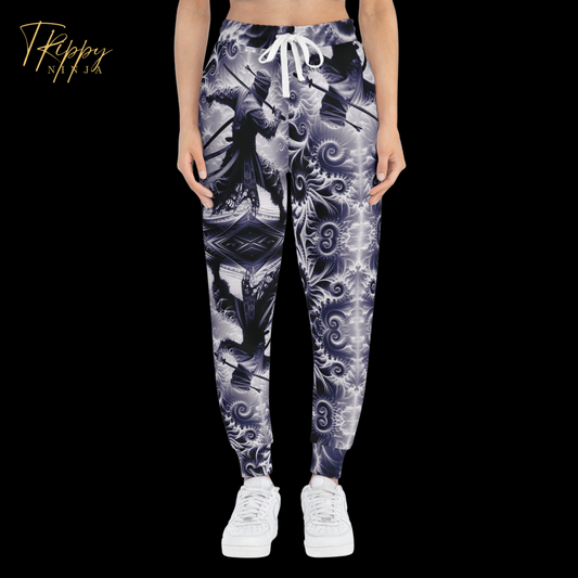 Trippy Fractal Ninjas Joggers