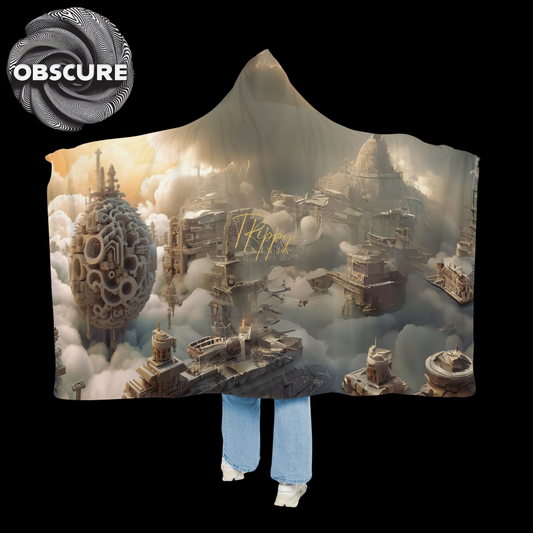 Above The Clouds Snuggle Blanket