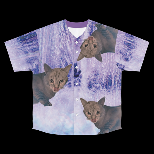 Trippy Kitty Baseball Jersey