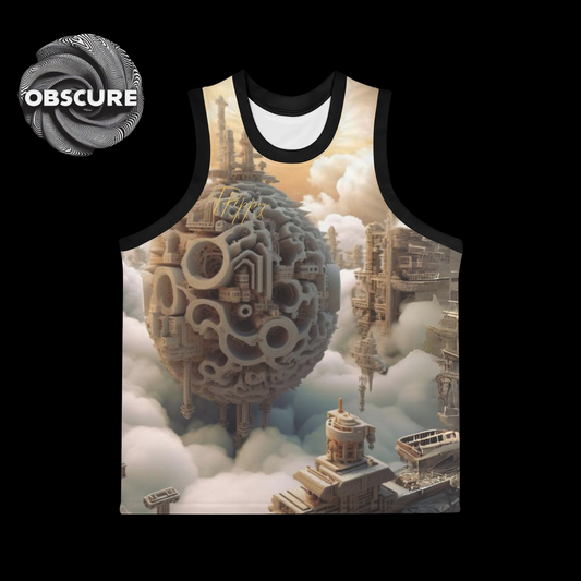 Above The Clouds Basketball Jersey