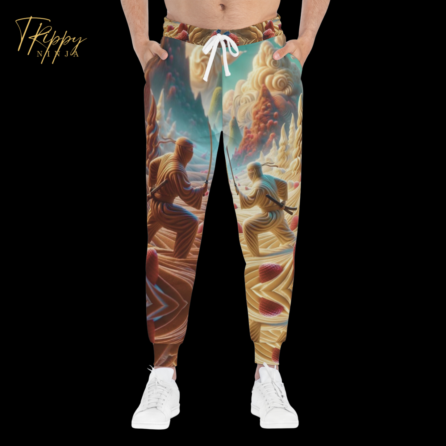 Ice Cream Ninja Sword Fight Joggers